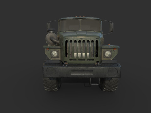 URAL 44202 3D Model