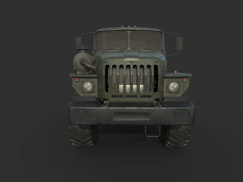 URAL 44202 3D Model
