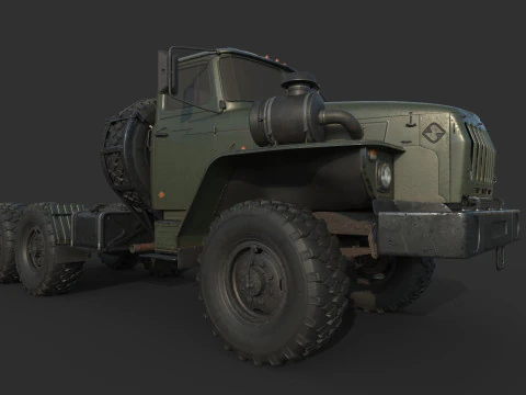 URAL 44202 3D Model