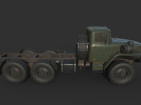 URAL 44202 3D Model
