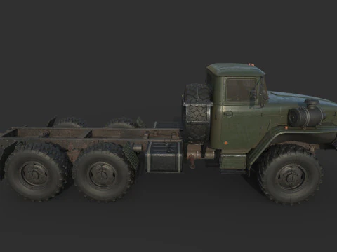 URAL 44202 3D Model
