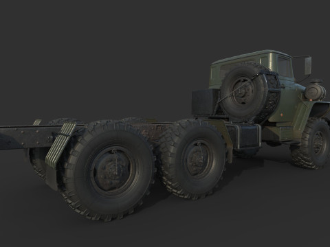 URAL 44202 3D Model