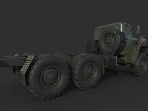 URAL 44202 3D Model