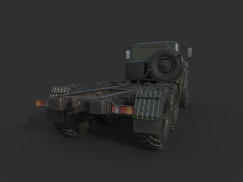 URAL 44202 3D Model