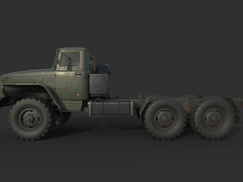 URAL 44202 3D Model