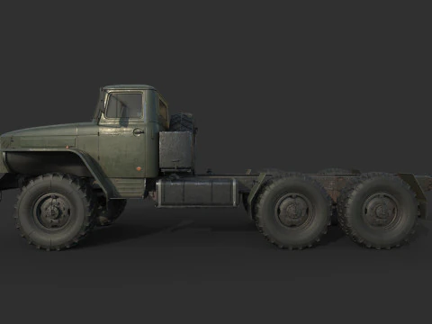 URAL 44202 3D Model