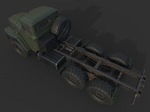 URAL 44202 3D Model