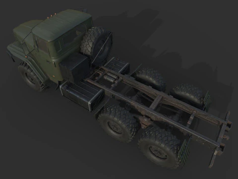 URAL 44202 3D Model