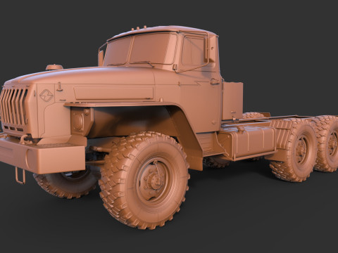 URAL 44202 3D Model