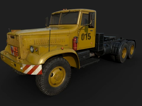 Kraz 258 3D Модель