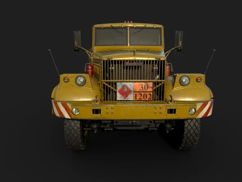 Kraz 258 3D Model