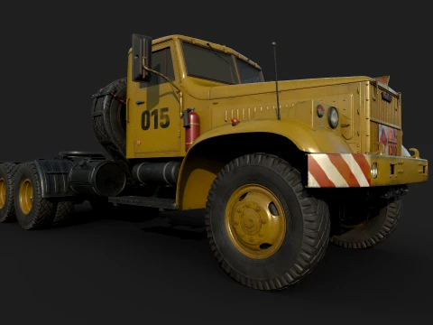 Kraz 258 3D Model