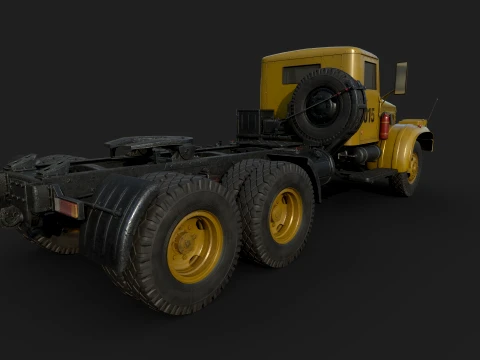 Kraz 258 3D Model