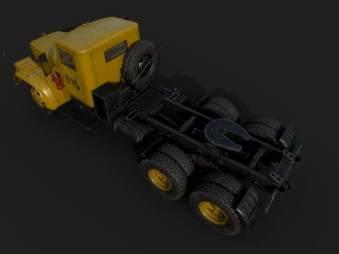 Kraz 258 3D Model