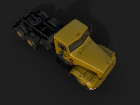 Kraz 258 3D Model