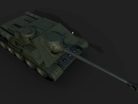 Su 122P 3D Model