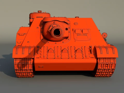 Su 122P 3D Model