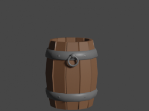 barrel 3D 模型