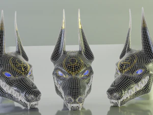 anubis mask 3D Model