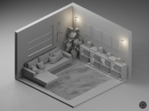 records room 3D Model