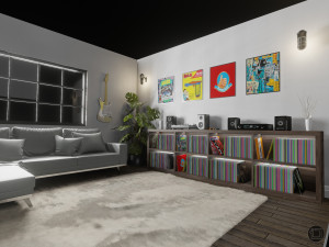 records room 3D Model