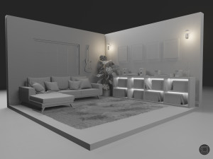 records room 3D Model