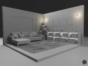 records room 3D Model