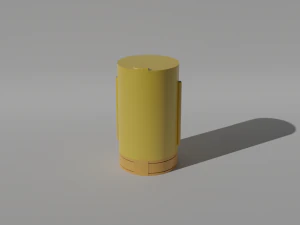cylindrical tool box 3D Model