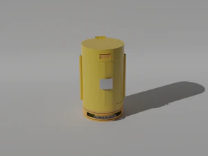 cylindrical tool box 3D Model