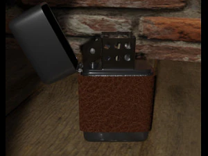 black lighter 3D Model