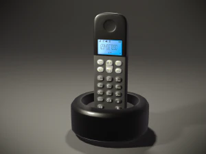telefono senza fili Modello 3D