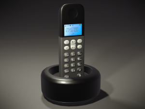 wireless phone 3D Модель