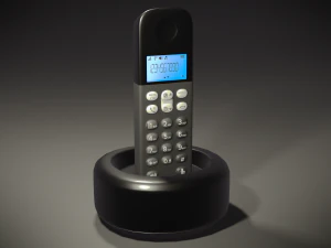 wireless phone 3D Model