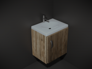 modern washbasin 3D Модель