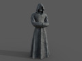 hooded statue Modelo 3D