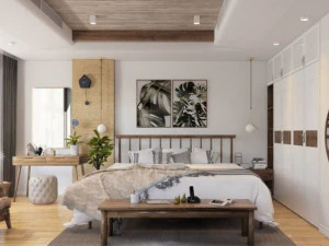 मालिक का सोने का कमरा 3D मॉडल