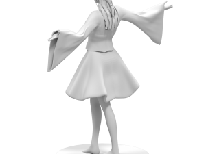 elf girl - game ready 3D Model