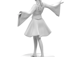 elf girl - game ready 3D Model