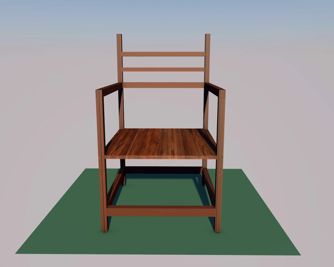 chair 3d 3D Model .c4d .max .obj .3ds .fbx .stl .blend 