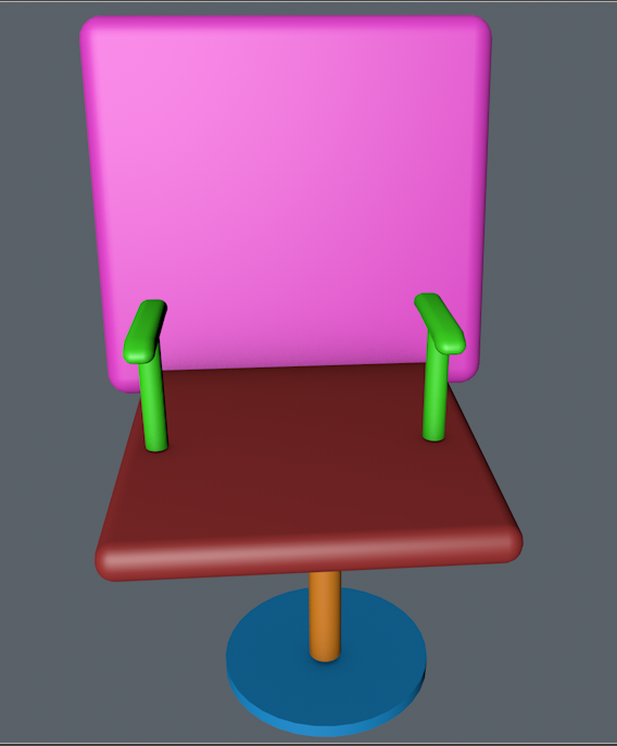 Cinema 4d 2025 chair