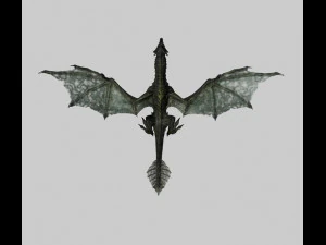 floresta do drag&atilde;o Modelo 3D