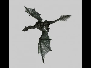 floresta do drag&atilde;o Modelo 3D