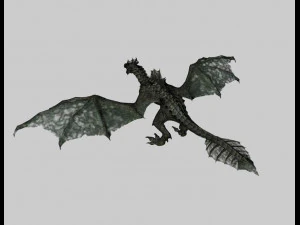 floresta do drag&atilde;o Modelo 3D