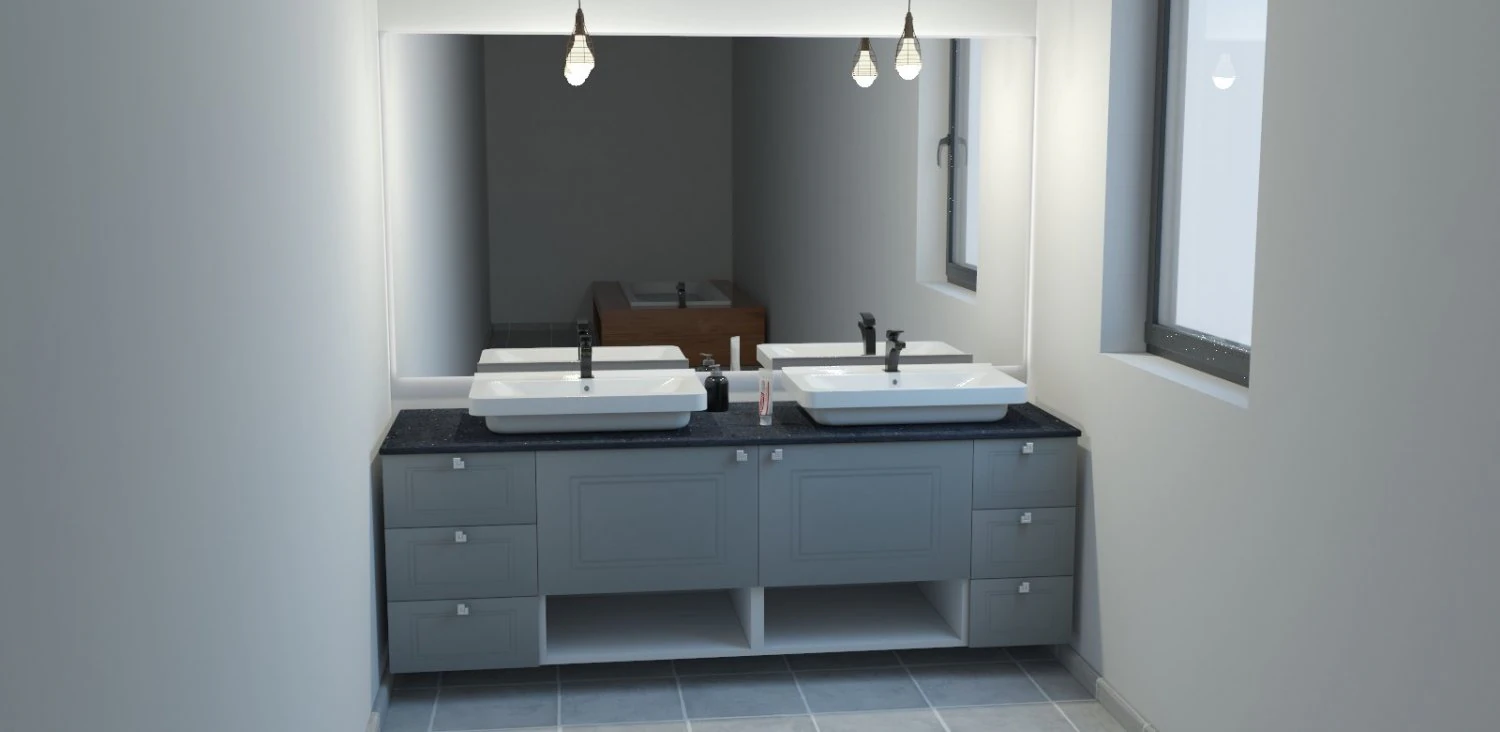 bathroom furniture 3D Model .c4d .max .obj .3ds .fbx .stl .blend 
