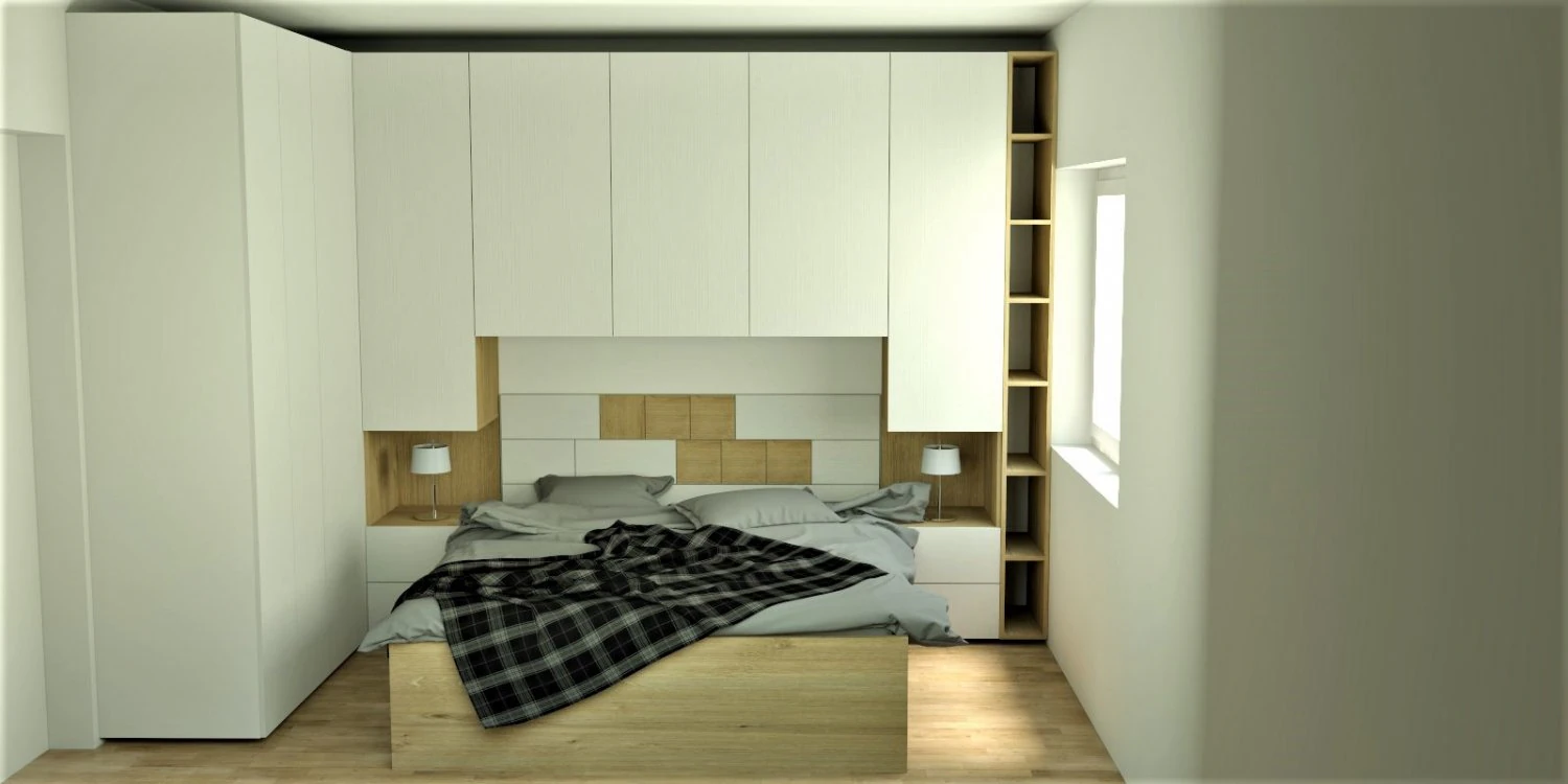 bedroom furniture 3D Model .c4d .max .obj .3ds .fbx .stl .blend