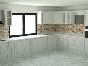 经典厨房 3D 模型