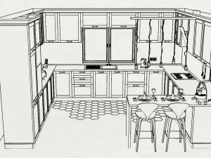 kitchen 3D Model