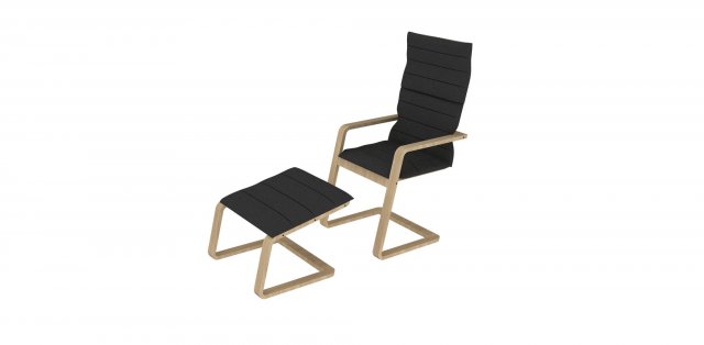 armchair 2 Modèle 3D .c4d .max .obj .3ds .fbx .stl .blend 