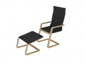 armchair 2 3D 모델