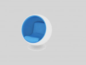 球椅 3D 模型